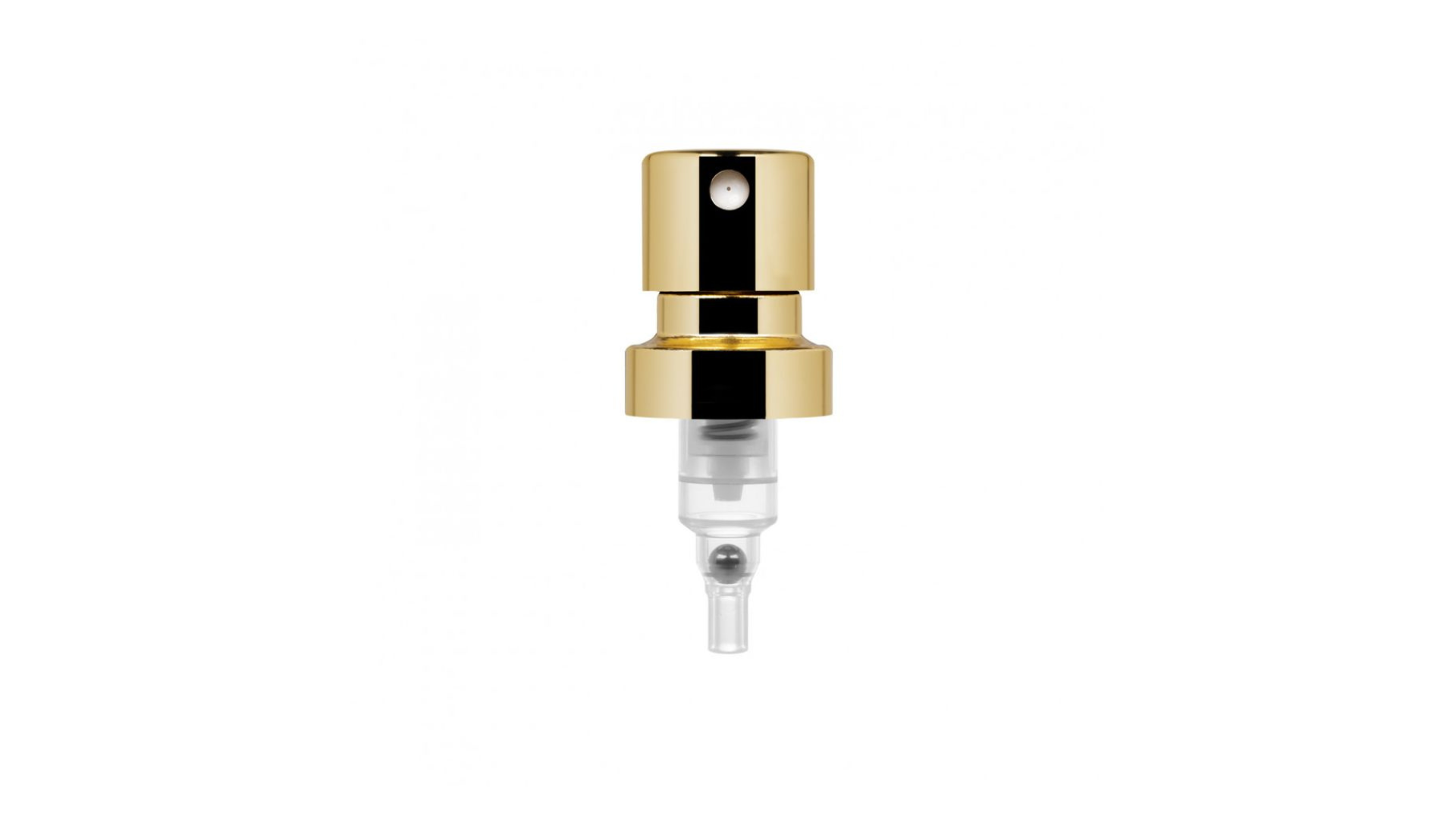 Atomizador para perfume color oro